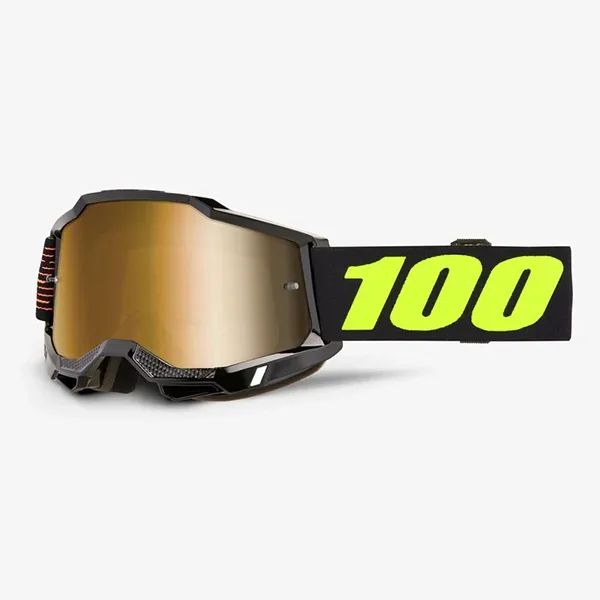 100% Accuri 2 Goggle - Fairbanks True Gold Mirror Lens