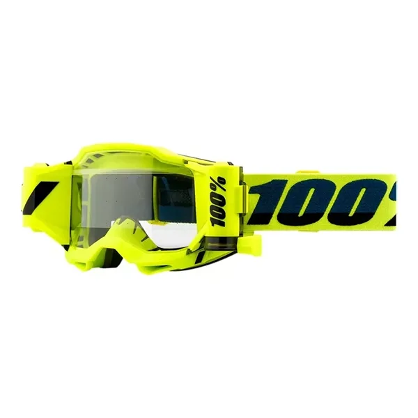 100% Accuri 2 Forecast Goggle - Neon Yellow Clear Lens