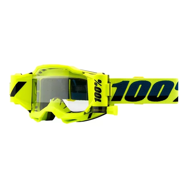 100% Accuri 2 Forecast Goggle - Neon Yellow Clear Lens