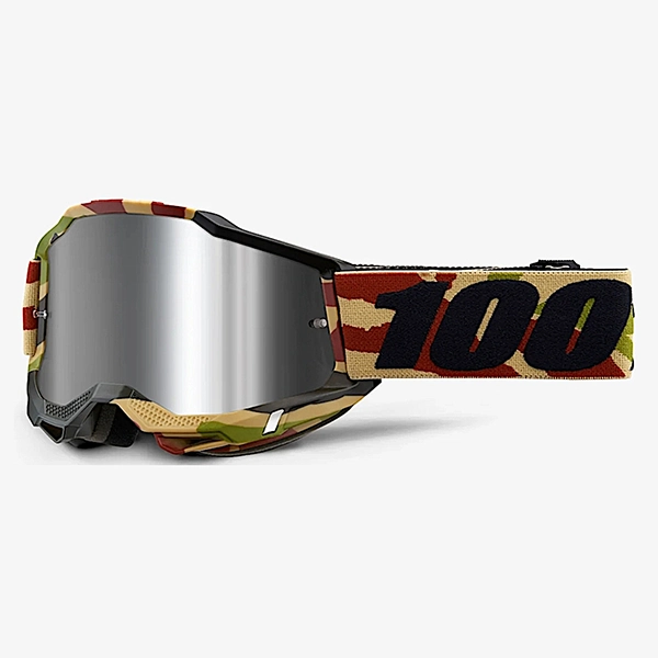 100% Accuri 2 Goggle - Mission Silver Mirror Lens