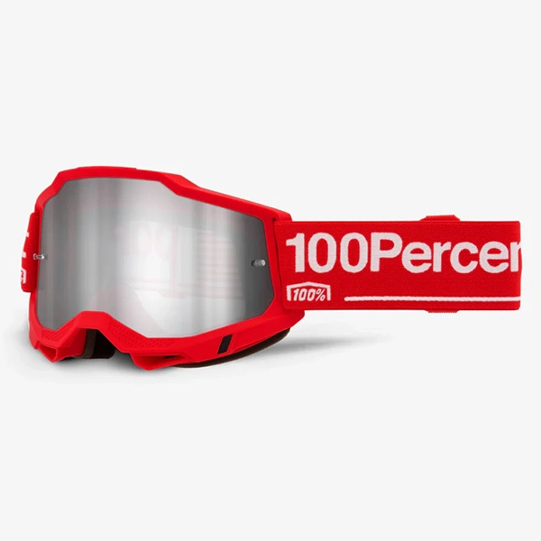 100% Accuri 2 Goggle - Wolg Silver Mirror Lens 50014-00056