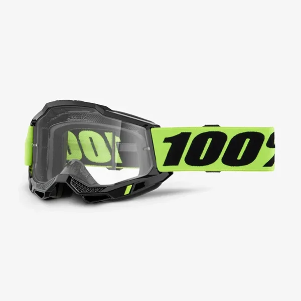 100% Accuri 2 OTG Goggle - Yellow Clear Lens