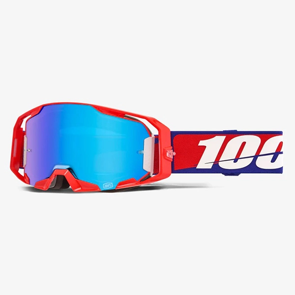 100% Armatic Goggle - Best Blue Mirror Lens 50060-00009