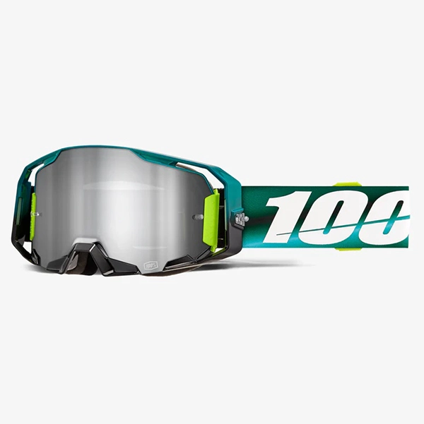 100% Armatic Goggle - Polarity Silver Mirror Lens 50060-00011