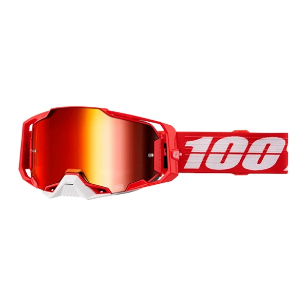 100% Armega Goggle - C-Bad Red Mirror Lens