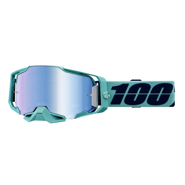 100% Armega Goggle - Esterel Blue Mirror Lens
