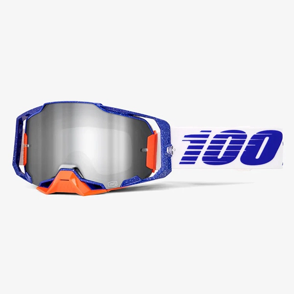 100% Armega Goggle - Lavingdaad Silver Mirror Lens 50005-00043