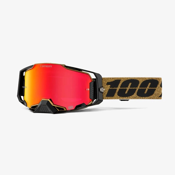 100% Armega Goggle - Glory/Hiper Red Mirror Lens