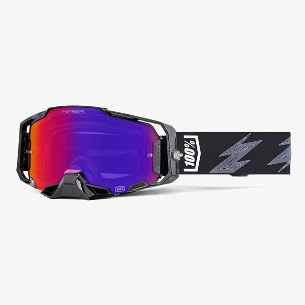 100% Armega Goggle - Hiper Crenshaw Purple Mirror Lens
