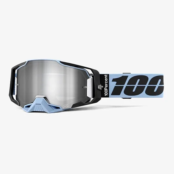 100% Armega Goggle - Petros Silver Mirror Lens