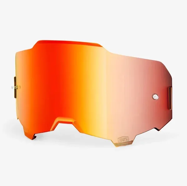 100% ARMEGA Replacement Injected Mirror Lens - Red