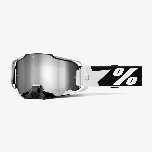 100% Armega Goggle - Le Renen Silver Mirror Lens