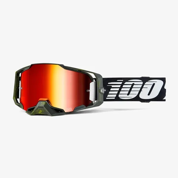 100% Armega Goggle - Soledad Red Mirror Lens