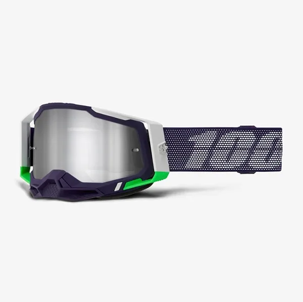 100% Racecraft 2 Goggle - Krakov Mirror Silver