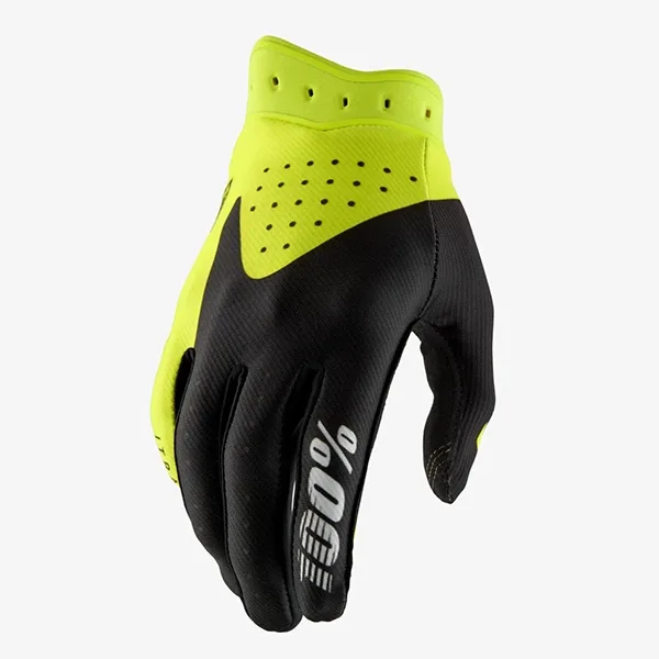 100% iTrack Gloves - Black/Yellow 10044-00005