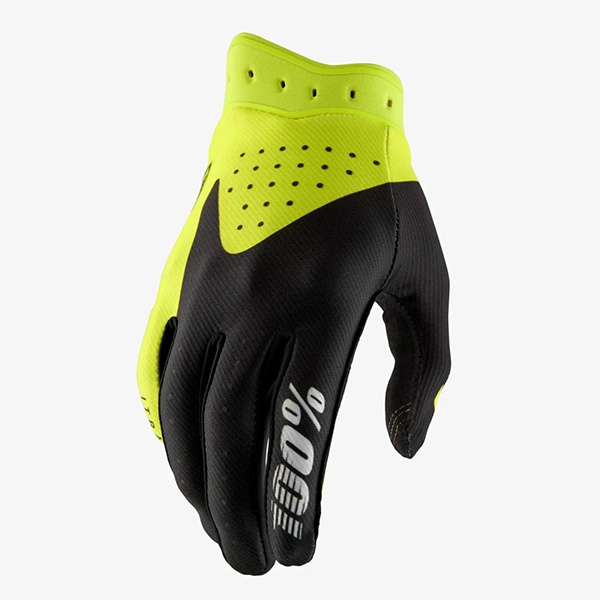 100% iTrack Gloves - Black/Yellow 10044-00005