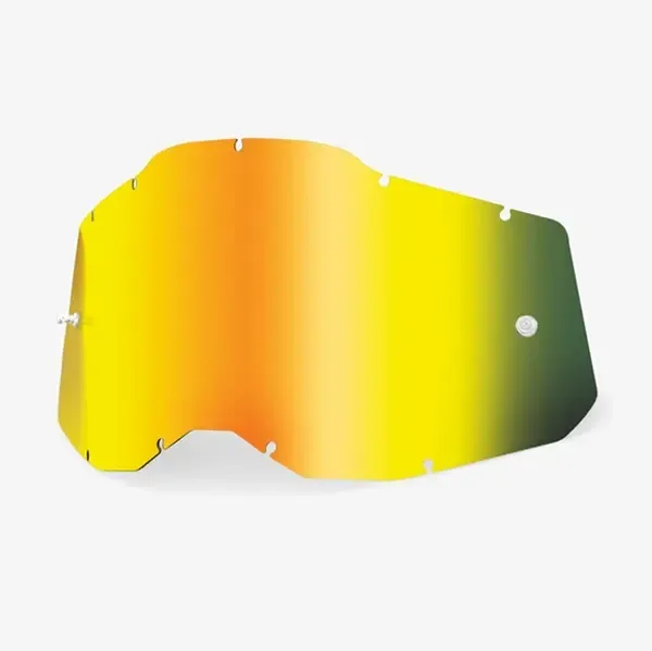 100% RC2/AC2/ST2 Replacement Lens - Gold