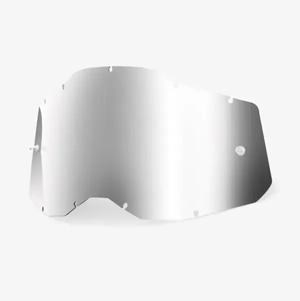 100% RC2/AC2/ST2 Replacement Lens - Silver