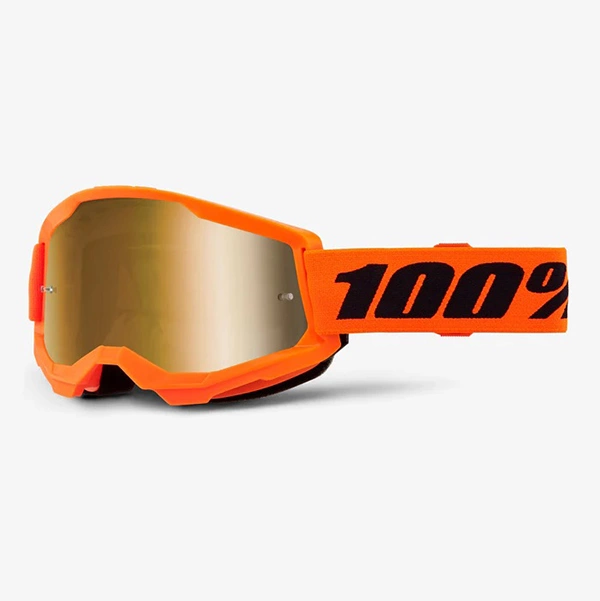 100% strata2-goggle-orange