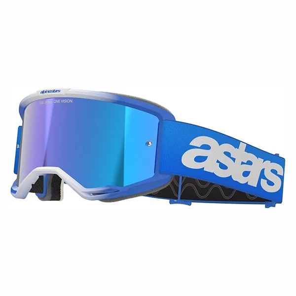 Alpinestars Vision 5 Blaze Goggles - Blue Mirror Blue