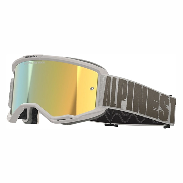 Alpinestars Vision 5 Hollow Goggles - Wind Mirror Gold