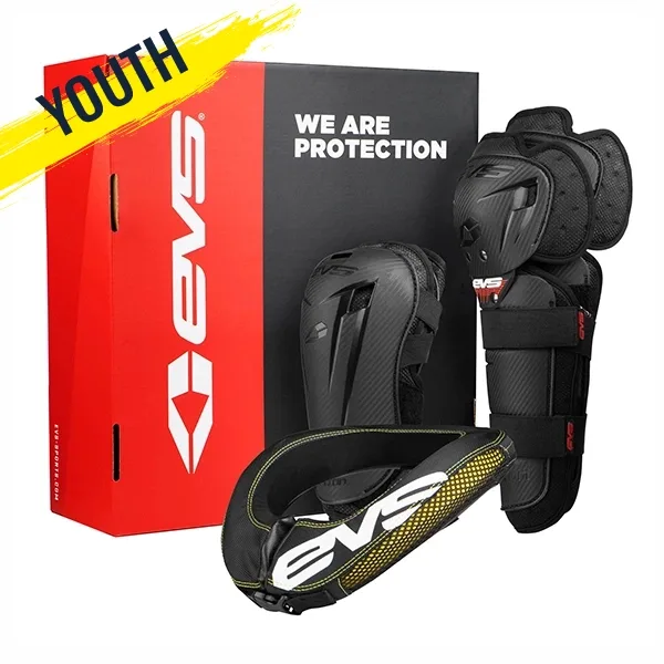 EVS Slam Combo - Youth Mini R2 Race Collar, Knee and Elbow Pads