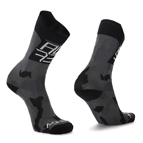 Acerbis MTB Track Socks - Black/Grey