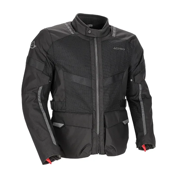 Acerbis Ramsey Vented Long Jacket - Black