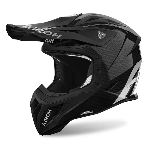 Airoh Aviator Ace 2 Motocross Helmet - Carbon Gloss