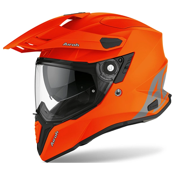 Airoh Commander Adventure Helmet Matt Orange Large Bikers Warehouse