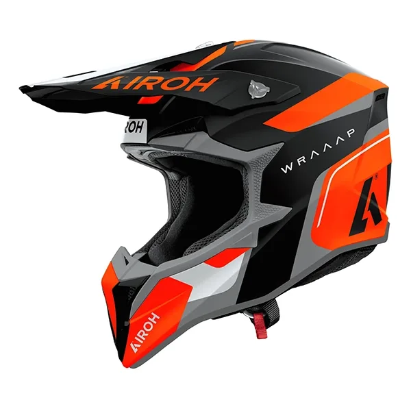 Airoh Wraaap Conquer Helmet - Matt Orange