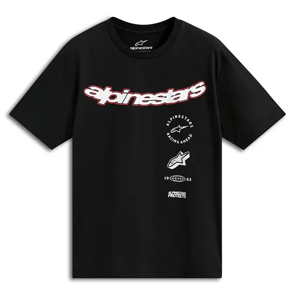 The Alpinestars Abus Short Sleeve CSF Tee - Black 1216-72200