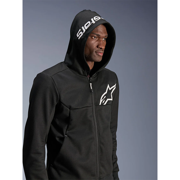 Alpinestars Chrome V2 Sport Hoodie -Black/White 420032512