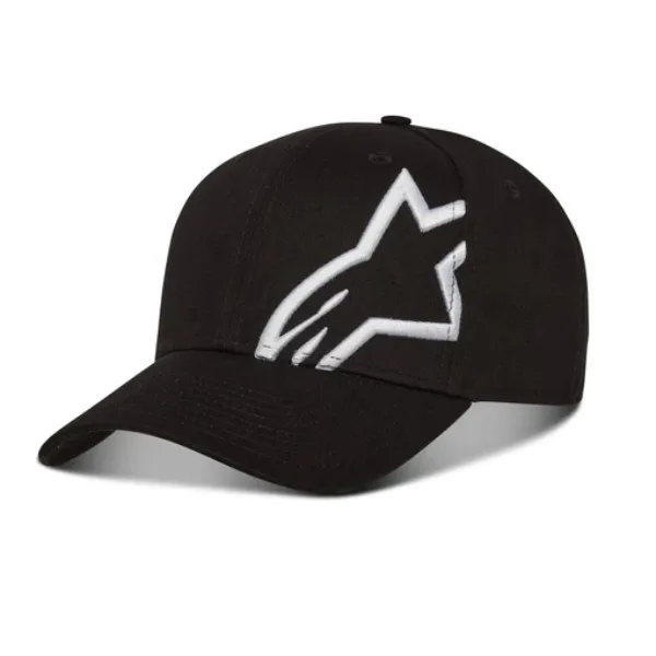 Alpinestars Corp Snap 2 Hat - Black/White 1211-81009-1020