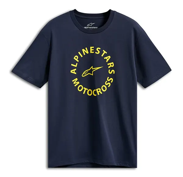 Alpinestars MX Short Sleeve CSF Tee - Navy 1216-72080