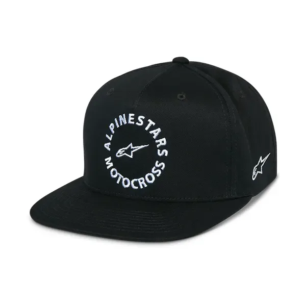 Alpinestars Mx Snapback Hat - Black 1216-81140