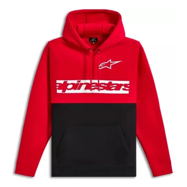 Alpinestars Parallel Hoodie - Black/Red
