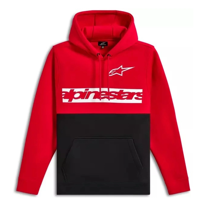 Alpinestars Parallel Hoodie - Black/Red