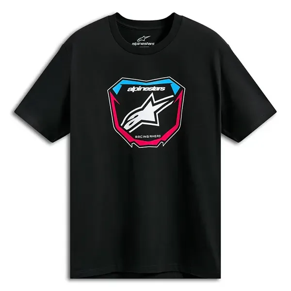 Alpinestars Plate Short Sleeve CSF Tee - Black 1216-72090