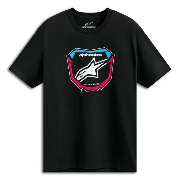 Alpinestars Plate Short Sleeve CSF Tee - Black 1216-72090