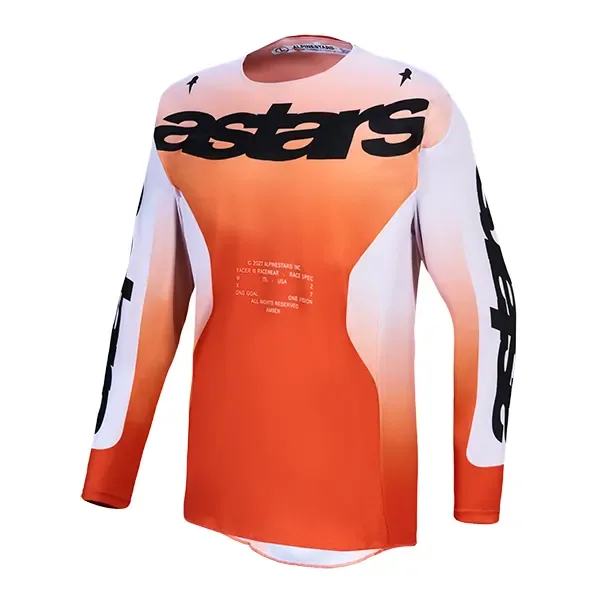 Alpinestars Racer Amber Jersey - Red/Lilac/Black