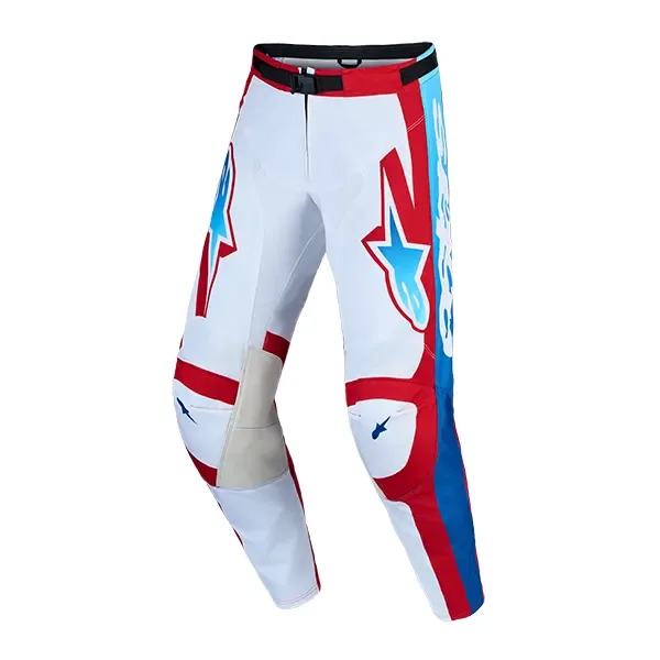 Alpinestars Racer Hunt Pants - White/Red/Blue
