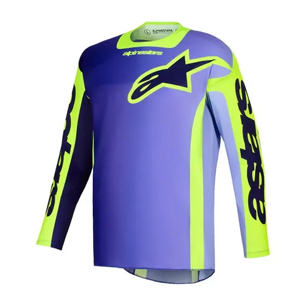 Alpinestars Racer Portl Jersey (2026) - Purple/Yellow