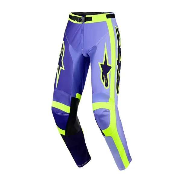 Alpinestars Racer Portl Pant (2026) - Purple/Yellow