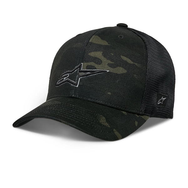 Alpinestars Recon Camo Trucker Hat - Black/Camo