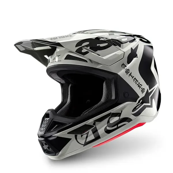Alpinestars S-M7 Wolf Dust Helmet - Dune/Black Glossy 8305926-1664