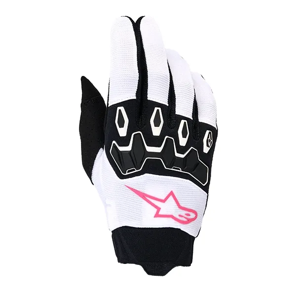 Alpinestars Stella Full Bore V2 Ladies Gloves - White/Pink/Black