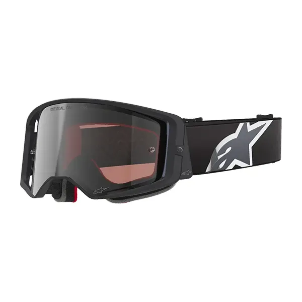 Alpinestars Supertech Corp Goggles Absolute Vision - Black/Grey Mirror Silver