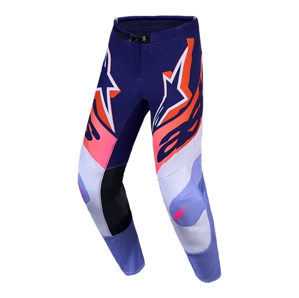 Alpinestars Supertech Dyna Pants - Light Violet/Deep Purple/Pink Fluo