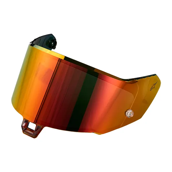 Alpinestars R10 / R7 Gen 2.1-R Absolute Vision Replacement Visor - Red Mirror
